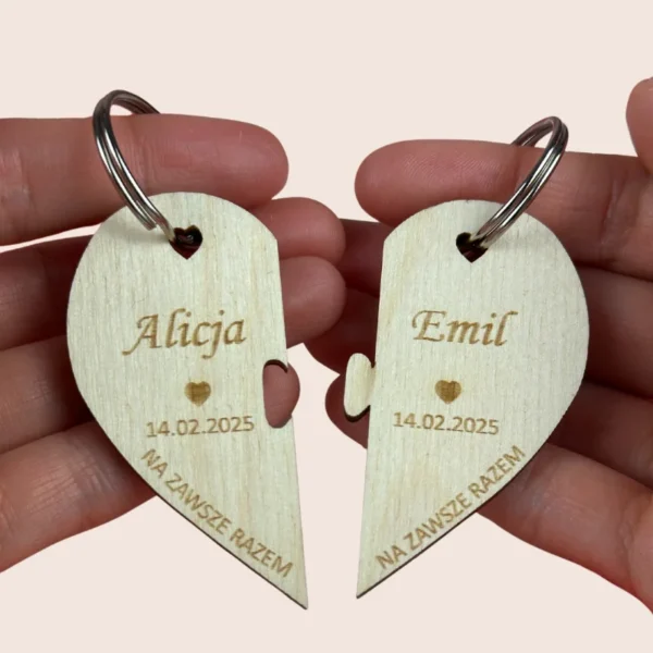Zawieszki dla Par: Serce